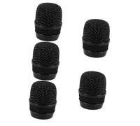 Abaodam 5pcs Microphone Grill Head Mesh Grill Replacement Compatible for Bayer Metal Grille Cover for Wireless Mic Supplies