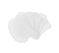 Abaodam 5PCS Mini White Cat Blanket Fluffy Miniature Dollhouse Accessories Small Plush Rugs Portable Kawaii Tiny Throw for Kitten Nursery Decor Easy to Clean