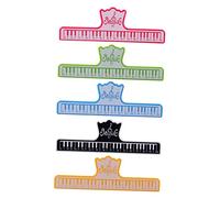 Abaodam 5pcs Music Score Clips for Piano Durable Page Holders for Musicians Composers and Lectures Easy to Use and Carry