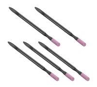 Abaodam 5pcs Nail File Cuticle Remover Multi-Functional Nail Art Sanding Stone Stick Dual-Head Design Ergonomic Polishing Tool Pp Material for Everyone Home Use Professional Use