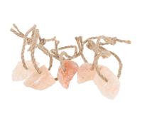 Abaodam 5pcs Natural Mineral Salt Lick Blocks for Small Pets Rabbit Hamster Rat with Essential Trace Elements Random Shapes and Colors for Healthy Growth Random Color