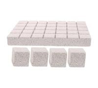 Abaodam 5pcs Natural Volcanic Stone Rabbit Claw Grinding Pads for Small Pets Compact Foot Pads for Gerbil Chinchilla Guinea Pig Hedgehog Nail Care and Chewing