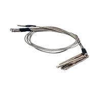 Abaodam 5pcs Piezo Pickup Transducer Pickup Rods for Cigar Box Guitar Acoustic Guitar Musical Instrument Parts String