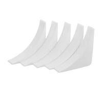 Abaodam 5pcs Plastic Rv Door Stop Corner Braces 90 Degree 109mm Long for Travel Trailer Stabilizer Furniture Parts Suitable for Professional Modifications and Rv Projects