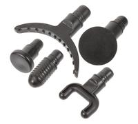 Abaodam 5pcs Portable Massage Heads Set for Muscle Relief and Stiffness Prevention, Plastic Big U Shape Round Attachments, for Weightlifters and Fitness Personnel