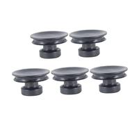 Abaodam 5pcs Portable Rubber Handle for Singing Bowls and Lightweight Bowl Lifter for Easy Use and Storage for Meditation and Music Therapy Diameter Black