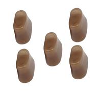 Abaodam 5Pcs Professional Flute Mute Pads Small Silent Flute Key Pads for Better Timbre and Practice Support Musician Accessories for Beginners and Performance