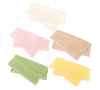 Abaodam 5pcs Pure Cotton Square Towel for Boys and Girls Soft Bath Rags for Shower Multipurpose Hand Washcloths Saliva Wipes Boy Girl Square Towel Drool Towel for Multipurpose Gentle Skin