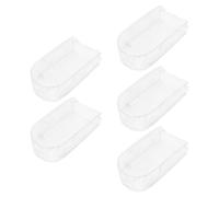 Abaodam 5pcs Pvc Stuffed Animal Rain Covers for Plush Collectibles, Mini Dustproof and Waterproof Protective Doll Covers, for Travel and Daily Use, Ensuring Visibility and Protection