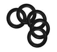 Abaodam 5pcs Rubber Speaker Surround Rings for Repair and Upgrade Weather Resistant Flexible Edge Replacement Precision Fit for High Fidelity Sound Enhancement in Home and Professional