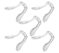 Abaodam 5Pcs ’S Silicone Nose Pads for Glasses, Soft Anti-Slip Eyeglass Nose Guards, Comfortable Replacement Spectacle Spare Parts for Frames
