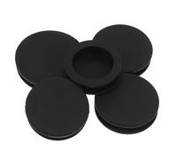 Abaodam 5pcs Silicone Piggy Bank Plugs Assorted Round Replacement Stoppers for Money Saving Boxes Jar Covers Easy to Insert and Remove