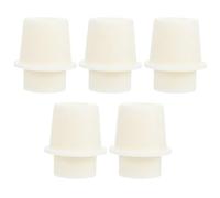 Abaodam 5pcs Silicone Test Tube Plugs Conical Flask Sealing Plugs Laboratory Silicone Stoppers for Chemical Medicine Scientific Research