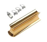 Abaodam 5pcs Stainless Steel Guitar Slide Tone Bars Finger Picks Practical Accessories for Electric Guitars Convenient Storage Gift for for for Idea