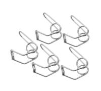 Abaodam 5pcs Trumpet Water Key Springs Easy to Install Plated Replacement for Brass Instruments User-friendly Maintenance Tool for School Bands and Individual Practice Sessions