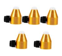 Abaodam 5pcs Tuning Fork Feet Accessory for Meditation Yoga Simple round Smooth Parts for Musical Instrument Tuning Fork Feet