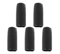 Abaodam 5Pcs Violin and Viola Bow Grip Rubber Sleeves, Reusable Thumb Grip Accessories for Student and Professional String Instruments, Suitable for Music Practice and Stage Performance