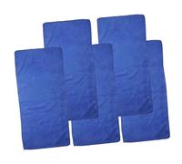 Abaodam 5pcs Washable Guinea Pig Blanket Set Waterproof Small Animal Sleeping Pads 30x40cm Blue Cage Liners for Guinea Pigs and Hamsters