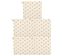 Abaodam 5pcs Washcloths with 4 Layer Design and Medium Thickness, Soft Absorbent Cotton Burp Cloths for Newborn Boys, Quick Dry and Gentle Care for Daily Care and Travel