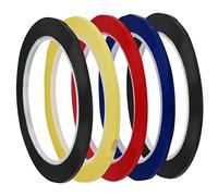 Abaodam 5rolls Practical Violin Fingerboard Tape Violin Notes Stickers Cut Fretboard Tape Position Decals Easy Learning Tool