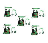 Abaodam 5sets Boy Girl Harness Leash Wrist Strap Boys and Girls Walking Safety for Summer Winter