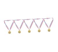 Abaodam 5sets Decorative Medals for Awards Gold Medal for Sports Competitions Race Events and School Activities Lightweight Design with Smooth Surface and Durable Material 5pcs*5