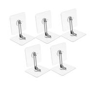 Abaodam 5sets Falling Fixators for Furniture Secure to Wall Furniture Anchors Bracket for Dresser Wall Anchors for Bookcase Dressers for Boy Girl Proofing