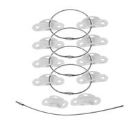 Abaodam 5sets Furniture Anchors Tip Kit Wall Straps Proofing Furniture Anchor Secure Your Home Environment