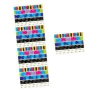 Abaodam 5sets Kalimba Note Stickers Perfect for Beginner Thumb Piano Players 5pcs*5