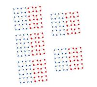 Abaodam 5sets Miniature Swim Ring Models Adorable Resin Life Buoys for DIY Craft Mediterranean Style Decor for Miniature Gardens Houses Fun Present for Friends 12pcs*5