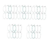 Abaodam 5sets Practical Guzheng String Metal Strings Set Guzheng Craftsmanship Easy to Use 10pcs*5