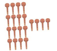 Abaodam 5sets Violin Tuner Wood Tuning Pegs 1/8 Size Easy to Use Great for Violin Supplies 4pcs*5