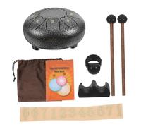 Abaodam 6 Inch Hand Drum Tongue Drum Kit Ethereal Drum for Beginners Yoga and Stage Performance
