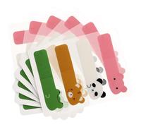 Abaodam 6 Packs of Assorted Colour Pet Sticky Page Marker Tabs with Creative Design, Easy to Carry and Mark Information, for Offices and Homes