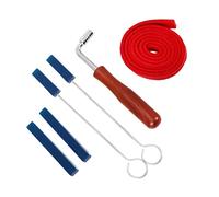 Abaodam 6 Pcs Piano Tuning Kit with Steel Tuning Hammer and Lever Wrench Set, Professional Piano Tuner Tools for Instrument Maintenance and Music Production Accessories