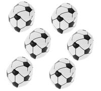 Abaodam 6 Pcs Soccer Bean Bags Corn Hole Toss Game for Sensory Coordination Hand Eye Development Classroom Home Outdoor Activities