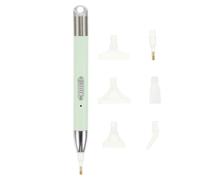 Abaodam 6 Pen Tips Drill Painting Drills with Smooth Surface and Eye Protection Stainless Steel Plastic Accessories for Embroidery Handmade Use