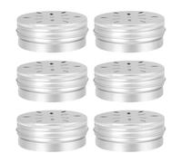 Abaodam 6-Piece Dog Fragrance Training Set Scent Training Box Made of Aluminium for Nose Work Professional Fragrance Container for Dogs Portable and Durable for Efficient Training and Detection