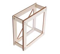 Abaodam 6 Sets Pyramid Hologram Projector Kits DIY Smartphone Display Stands for Family Interactive Play Educational Scientific Exploration and Collaborative Fun