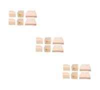 Abaodam 6 Sets Stable Violin Bow Plugs Wood Fiddlestick Wedges Replacement for Violin Bow Frog Ideal for Violinists