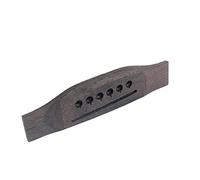 Abaodam 6-string Slotted Rosewood Guitar Saddle Bridge Acoustic Guitar Parts Replacement for Folk and Classical Go208 Compatible with Acoustic Instrument Accessories