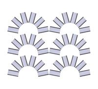 Abaodam 60 Magnetic Card Holders Channel Labels with Protective Films Replacement Strips Rubber Magnet Simple Elegant Design Accurate Labeling Damage Resistant for Warehouse Storage Room