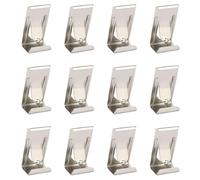 Abaodam 60 Pieces Picture Frame Hooks and Hangers for Wooden Frames and Canvases, Silver Iron Material, Easy to Install and Remove, Suitable for Home Decoration and Photo Wall Display