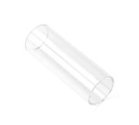 Abaodam 60mm Glass Guitar Slide Finger Slider for Electric Acoustic Guitar Strings Musical Instrument Accessory White Single Piece Suitable for Blues Jazz Players