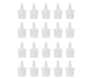 Abaodam 60pcs Eyelash Bottle Plugs for Eyelash Extension Glue Glue Bottle Caps Replacement and Individual Extensions