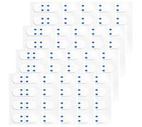 Abaodam 60pcs Face Lifting Patches Invisible Face Lifter Tapes Breathable Tape Slimming Portable White for Women Daily Life Cheeks Chin