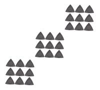 Abaodam 60pcs Folk Guitar Pick Triangle Abs Non-slip Guitar Picks for Acoustic Electric Accessories