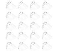 Abaodam 60pcs Haircut Eye Protector Visor with High Transparency and Ergonomic Design for Adults, for Home Use and Traveling, Pet Material Lash Shield for Eyelash Extensions and Barber