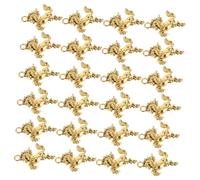 Abaodam 60pcs Horse Pendant Charms Cute Animal Charms for DIY Necklaces Bracelets Keychains Chinese Lunar Year Party Decorations Symbol of Luck and Prosperity