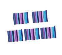 Abaodam 60pcs Manicure Clay Sticker Bar Pattern Clay Canes 3-5mm Thick Decorative Polymer Canes Assorted Color Delicate Creative Design for Nail Art Decors and Jewelry Decor Suitable